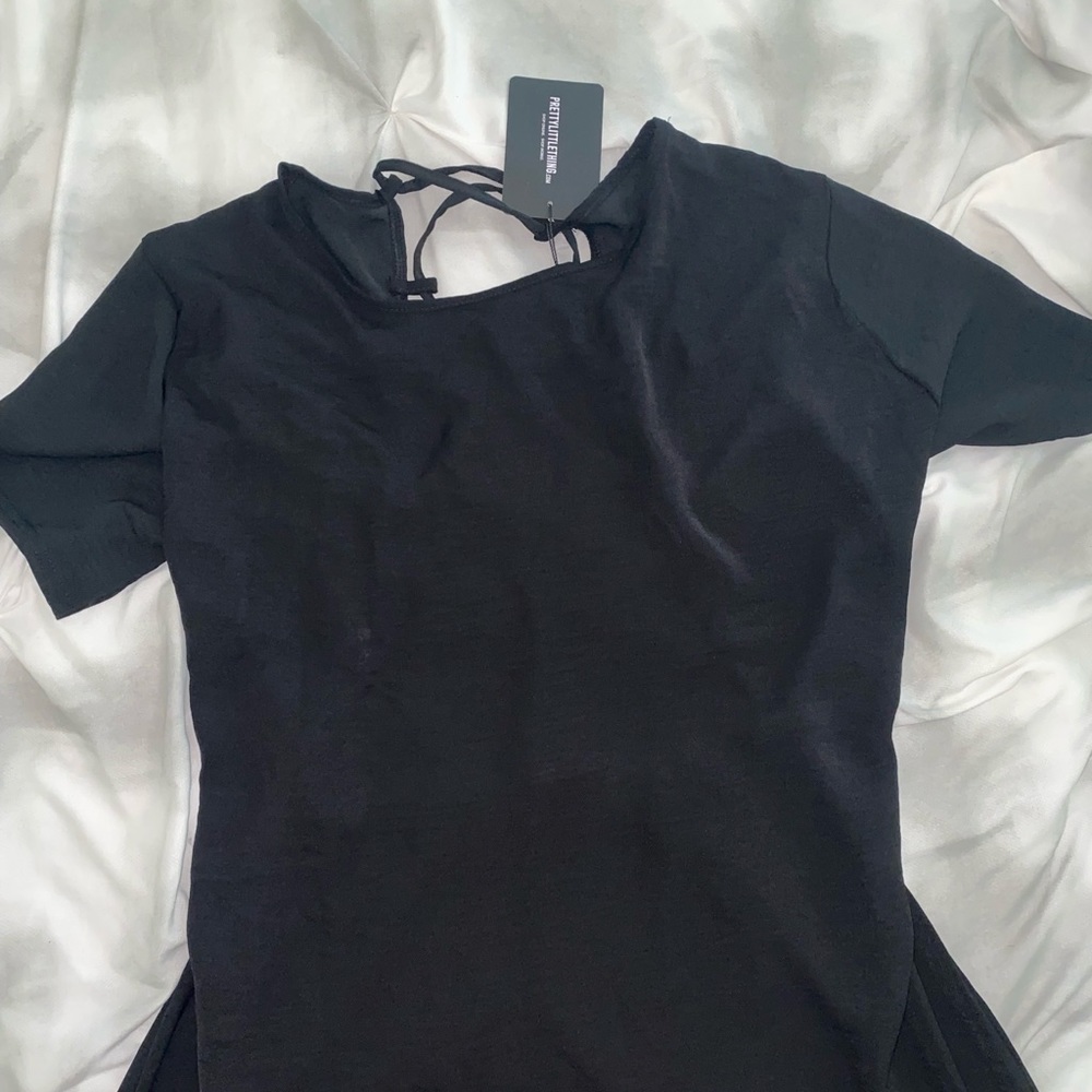 PrettyLittleThing Black Dress